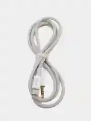 Черный аудиокабель aux на Type-c, Кабель-переходник Hoco UPA19, AUX 3.5mm - Type-C, 1 м