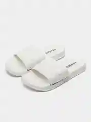 Белый шлепанцы женские Tawana