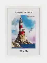 Молочный фоторамка для фотографии 21 х 30 см, А4