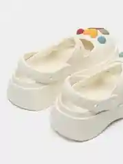 Белый сабо женские Qidan