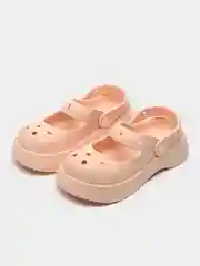 Пудровый сабо женские Qidan