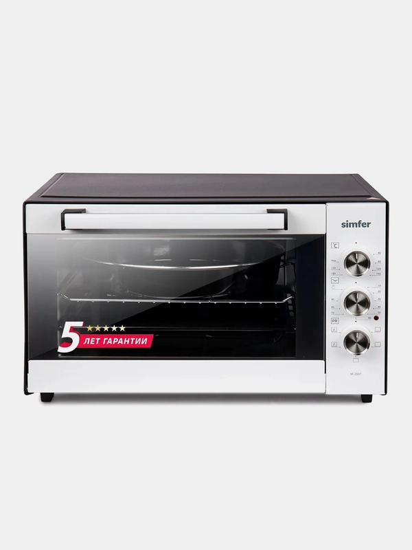 Мини-печь Simfer M3501 Classic, 5 режима работы, конвекция, 2 противня