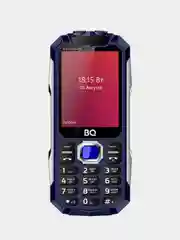 Синий кнопочный телефон BQ 2817 Tank Quattro Power