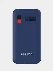 Синий кнопочный телефон Maxvi B200