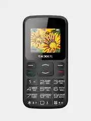 Черный мобильный телефон Texet TM-B208, для пожилых