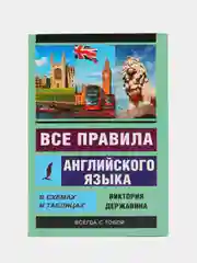 Все правила английского языка в схемах и таблицах
