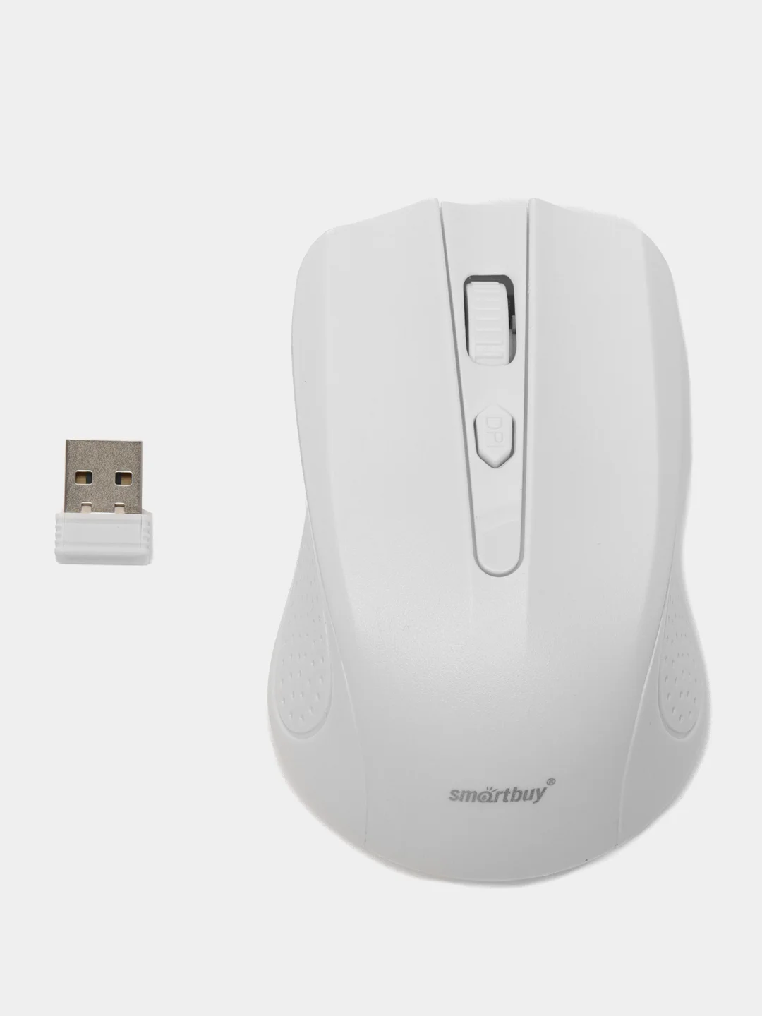 Белый мышь беспроводная SmartBuy SBM-352AG
