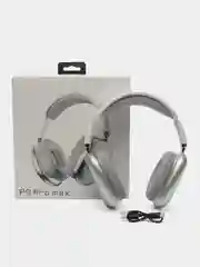 Наушники беспроводные P9 Pro Max, накладные, BT 5.0, микрофон, Jack 3.5 мм, 150 мАч, серые