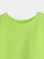 Салатовый платье-футболка oversize, туника для девочек
