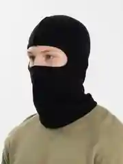 Черный балаклава подшлемник - маска