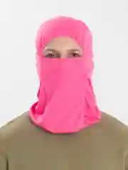 Розовый балаклава подшлемник - маска