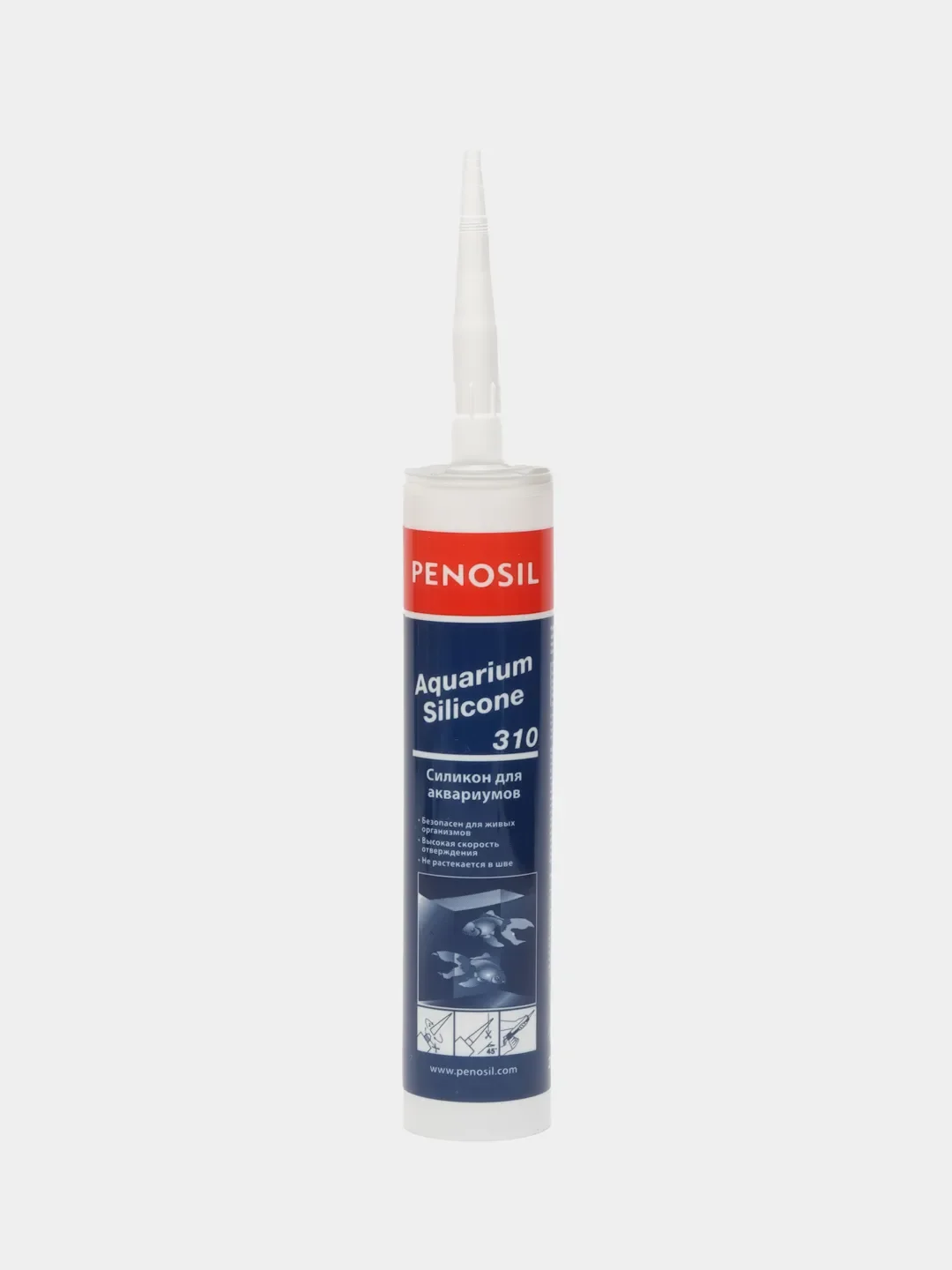 PENOSIL Premium Aquarium Silicone герметик силикон для аквариумов, прозрачный, 280 мл