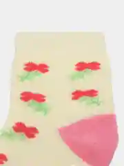 Фуксия носки детские махровые с тормозами, 2 пары