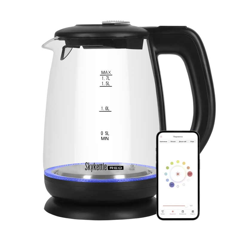 Чайник электрический RED Solution SkyKettle RK-G212S черный