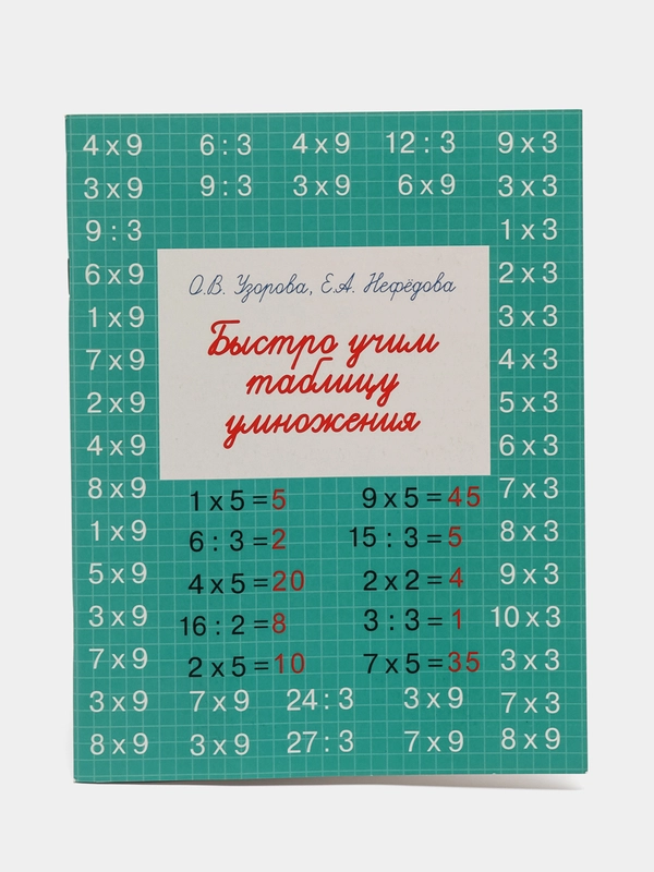 Быстро учим таблицу умножения