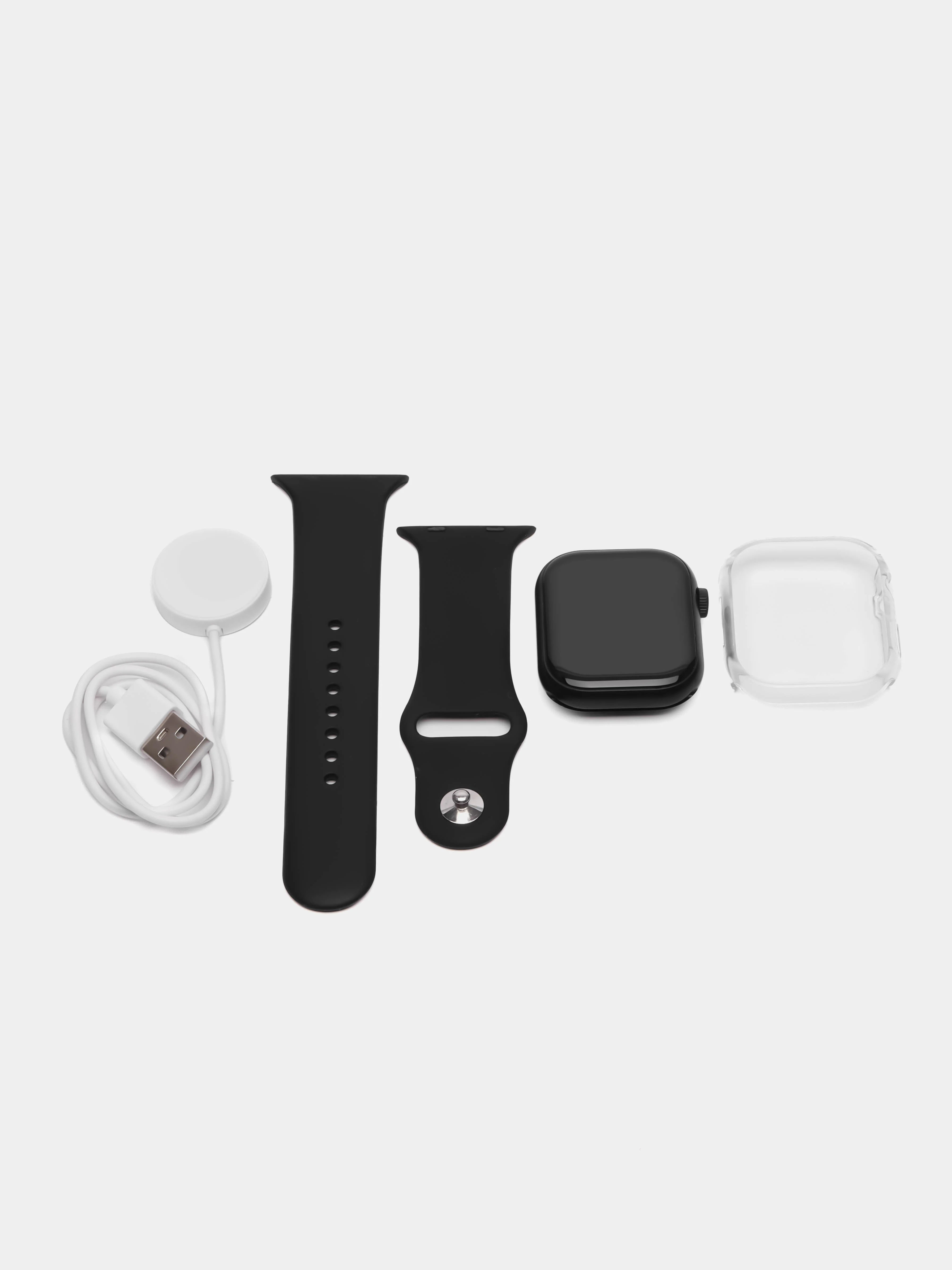 Серебряный умные часы Smart watch W29S