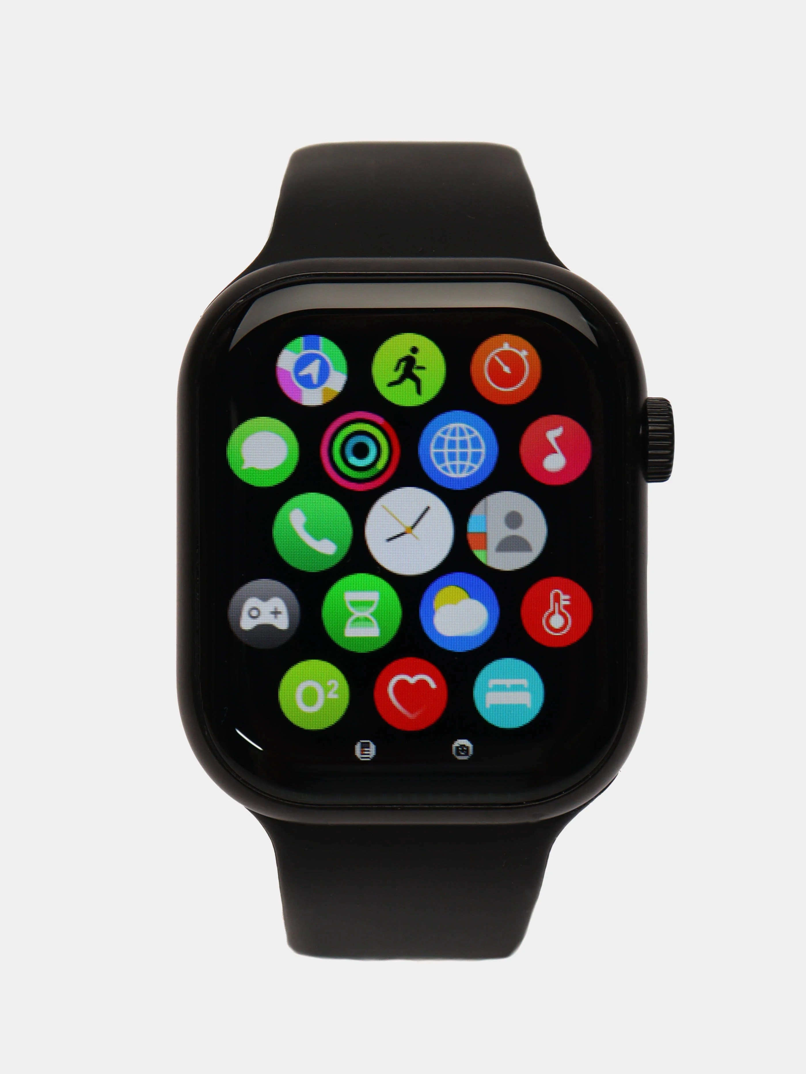Серебряный умные часы Smart watch W29S