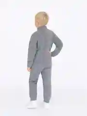 Салатовый комбинезон для мальчика Утенок, флисовый