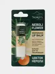 Бальзам для губ увлажняющий с эфирным маслом "Цветок Нероли". Nords Secret