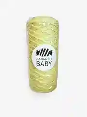 Светло-жёлтый шнур Caramel Baby, полиэфирный, 2 мм, 200 метров для вязания и макраме