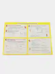 Английский язык, Present Simple Tense (настоящее простое время), 2-4 классы, таблица-плакат