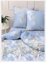 Комплект постельного белья, 1,5 спальный, 2х спальный, евро, семейный, жатка, 2345-10