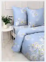 Комплект постельного белья, 1,5 спальный, 2х спальный, евро, семейный, жатка, 2345-10