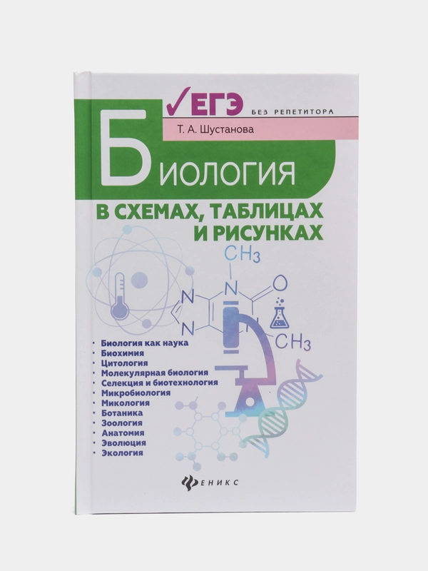 Биология в схемах, таблицах и рисунках: учебное пособие