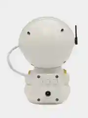Белый ночник Звездное небо, лазерный проектор, "Космонавт", LED, звездное небо, 8 режимов