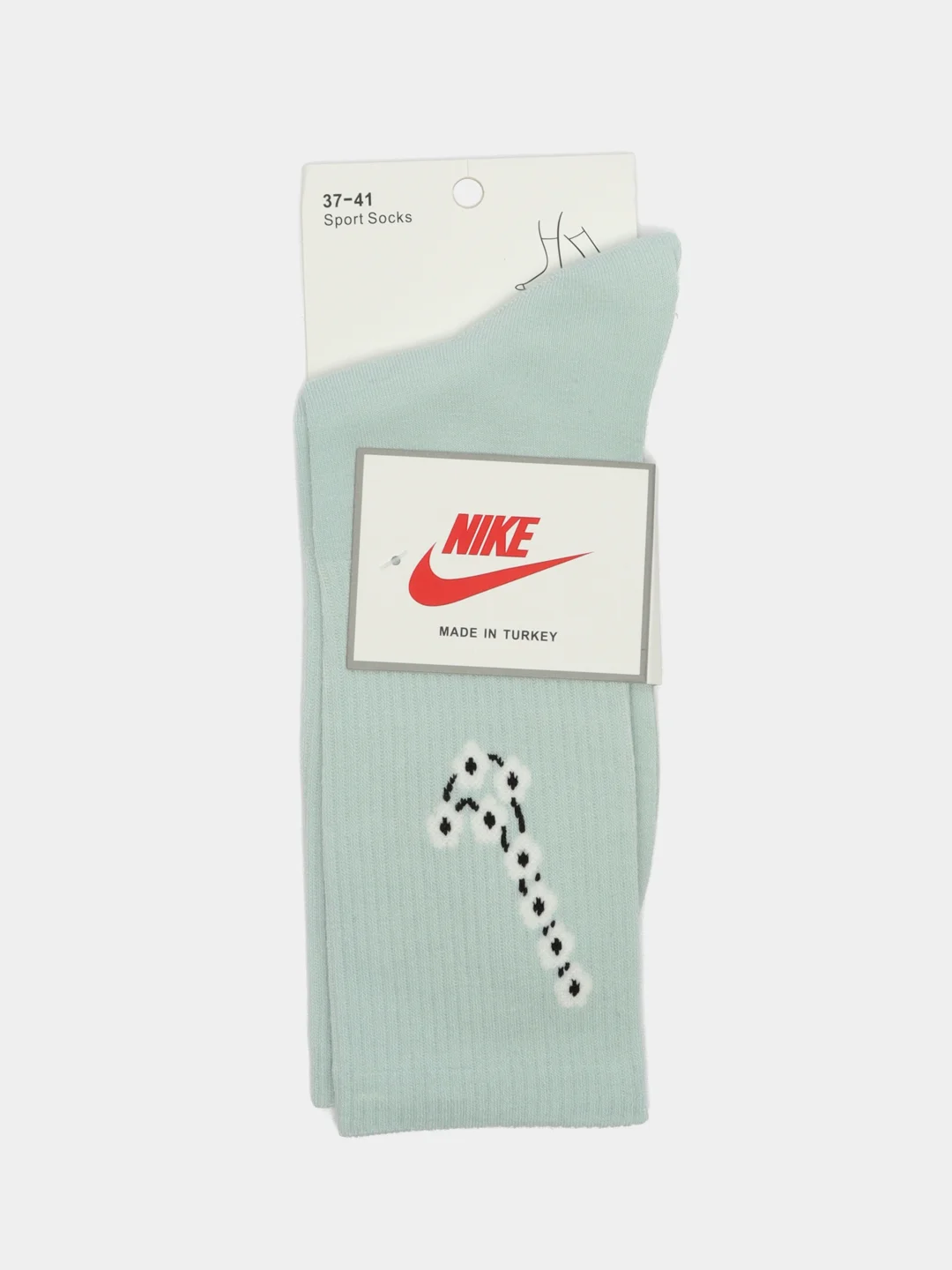 Мятный носки Nike, унисекс, длинные