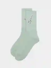 Мятный носки Nike, унисекс, длинные