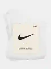 Голубой носки Nike, средние, с принтом