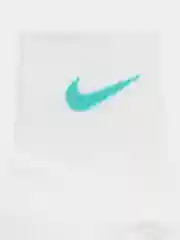 Голубой носки Nike, средние, с принтом