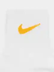 Светло-оранжевый носки Nike, средние, с принтом