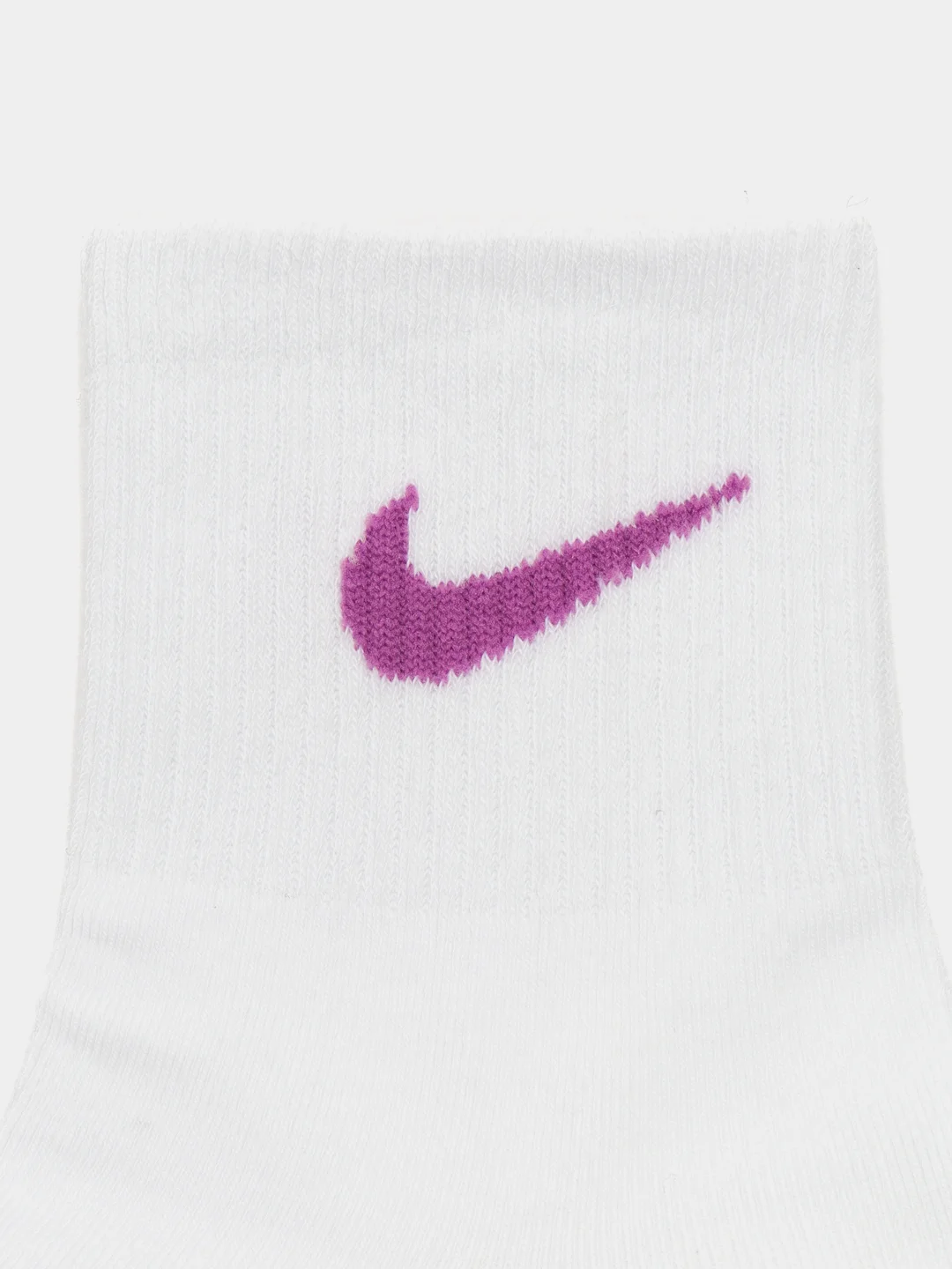 Фиолетовый носки Nike, средние, с принтом