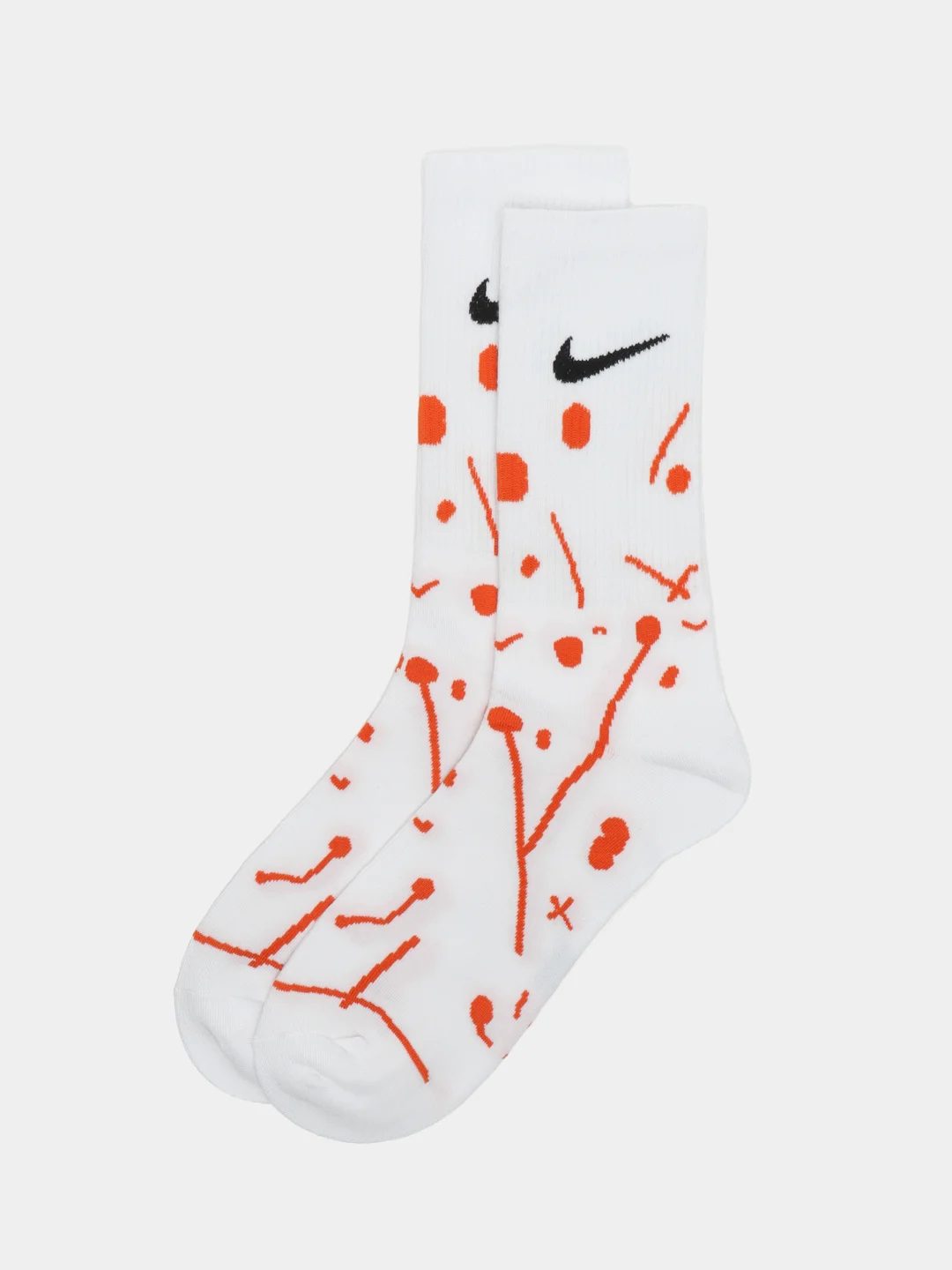 Оранжевый носки Nike, унсекс, длиные