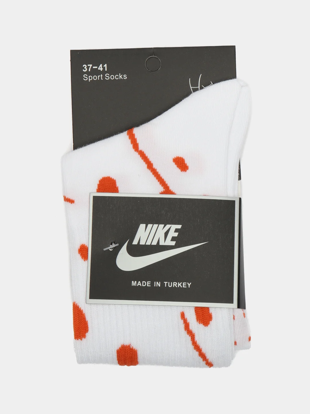 Оранжевый носки Nike, унсекс, длиные