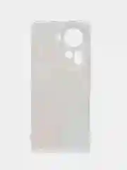 Светло-оранжевый чехол на Oppo Reno 11 (Global) / Оппо Рено 11 Глобал прозрачный, с рисунком, защита камеры