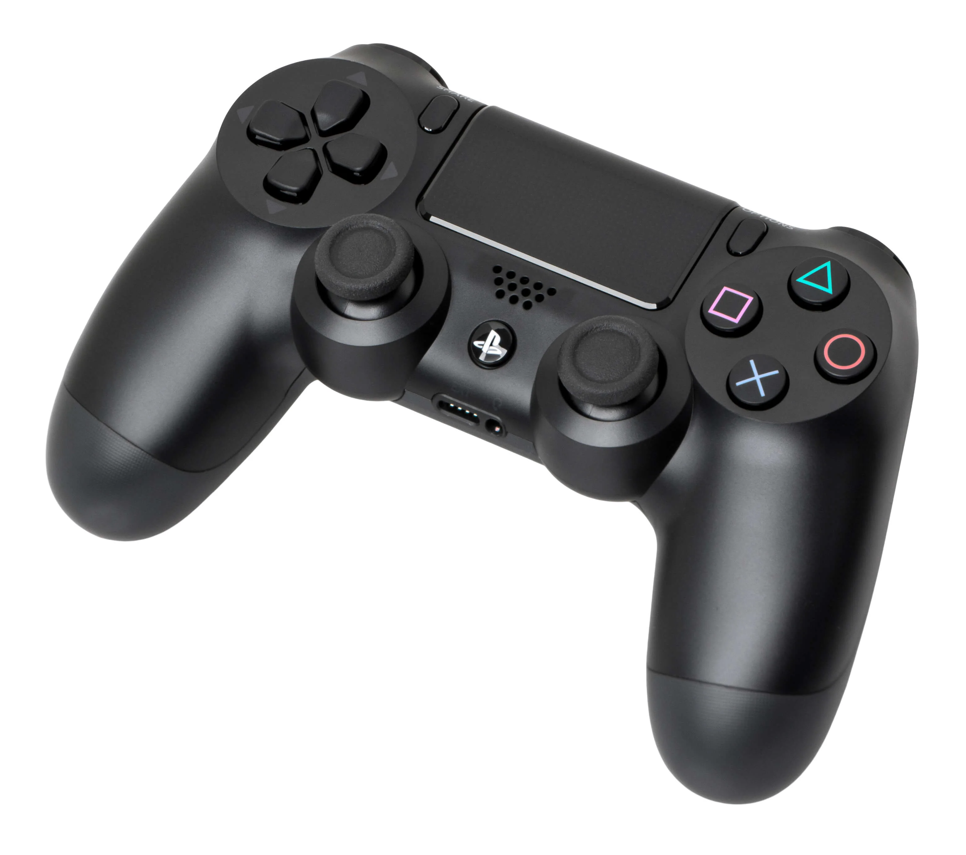Черный геймпад для Playstation4