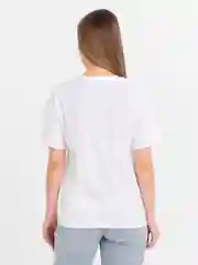 Белый базовая футболка унисекс