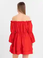 Красный платье женское, сарафан