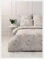 Комплект постельного белья, 1,5 спальный, 2х спальный, евро, семейный, жатка, 1645-9