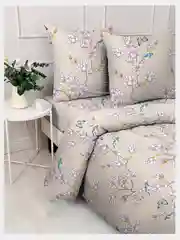 Комплект постельного белья, 1,5 спальный, 2х спальный, евро, семейный, жатка, 1645-9