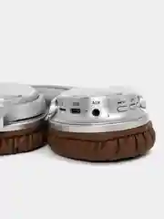 Коричневый наушники беспроводные полноразмерные с микрофоном