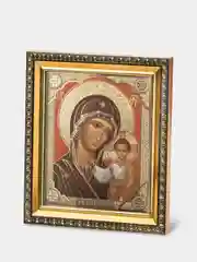 Икона Божией Матери "Казанская" освящённая Духовный Наставник в раме 12х14