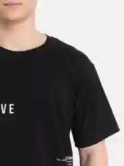 Угольный футболка мужская с принтом