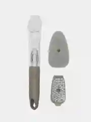 Щетка для мытья посуды с дозатором, с насадкой