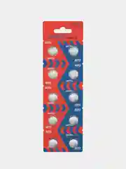 Батарейки дисковые алкалиновые Perfeo AG13 (LR44, 357A) Alkaline Cell, 10 штук