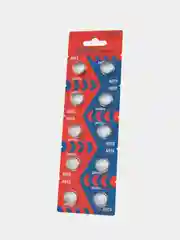 Батарейки дисковые алкалиновые Perfeo AG13 (LR44, 357A) Alkaline Cell, 10 штук