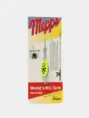 Горчичный блесна Mepps Black Fury, вращающаяся, летняя, рыболовная, для спиннинга, вертушка
